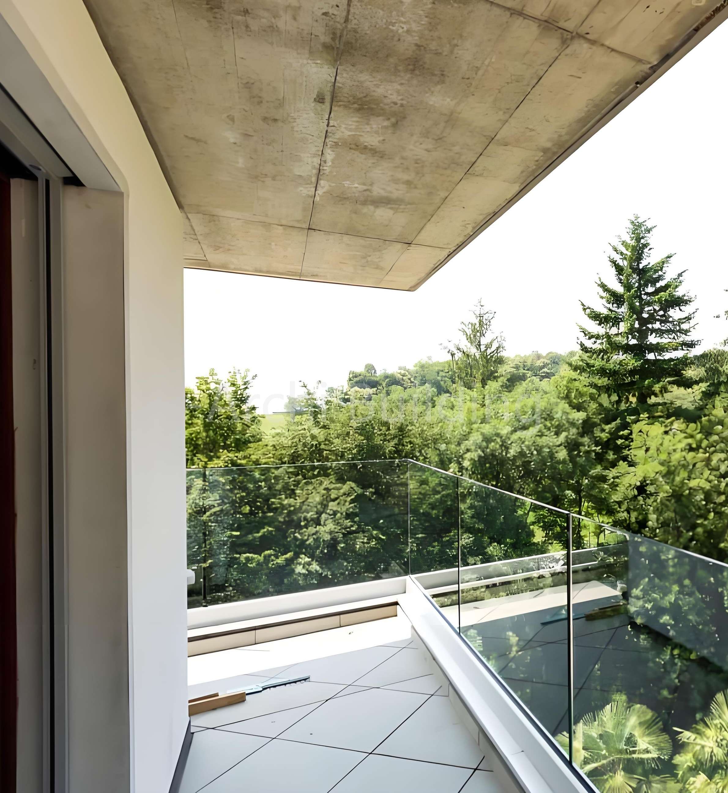 Heavy Duty Safety Glass Railing Balustrade System – Aluminum U Channel ...